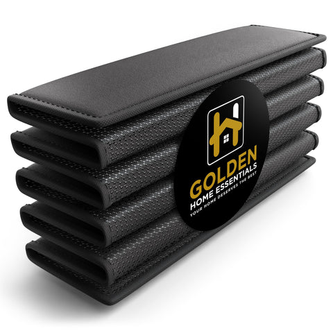 Golden Home Essentials couch-support board on a wide sofa stabilizing sagging cushions