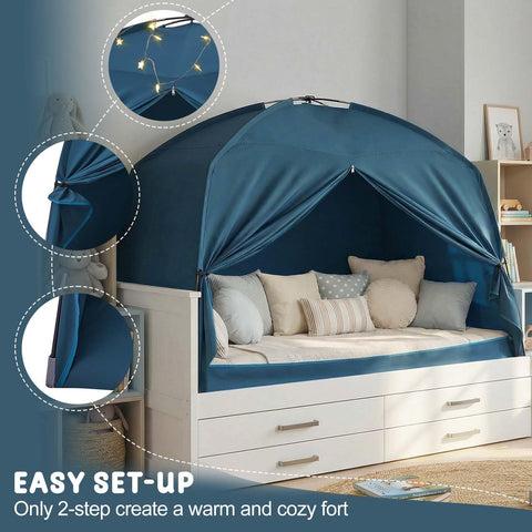GOLDEN MARS twin bed tent private hideaway promotes restful evenings.