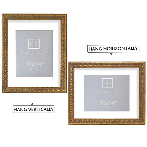 Golden State Art 11x14 frame with optional mat for versatility