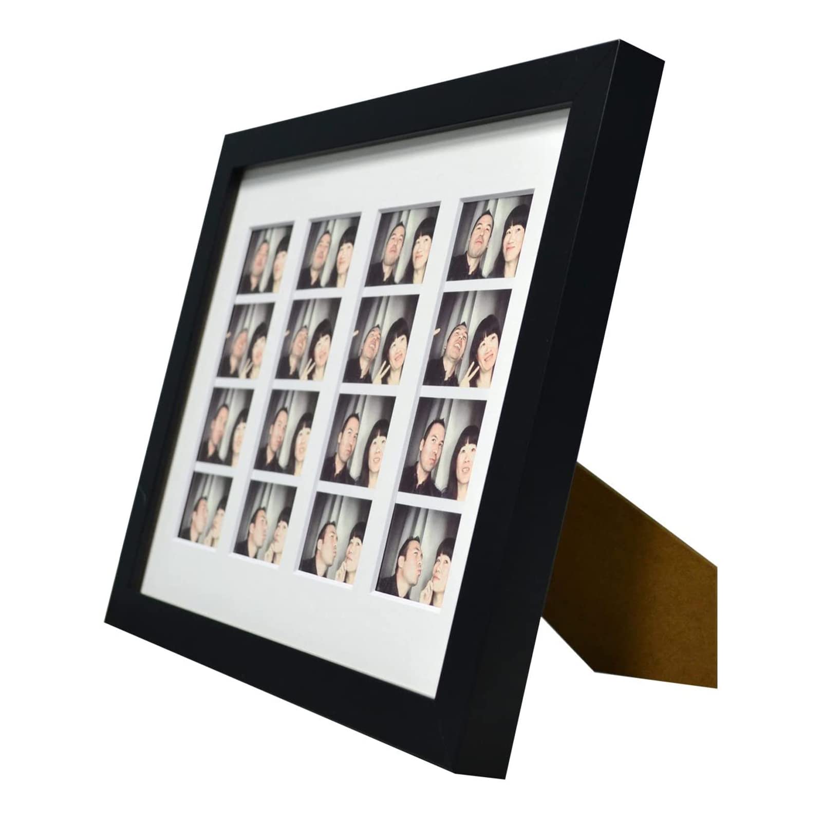 Golden State Art four-strip photo booth display demonstrates compact layout