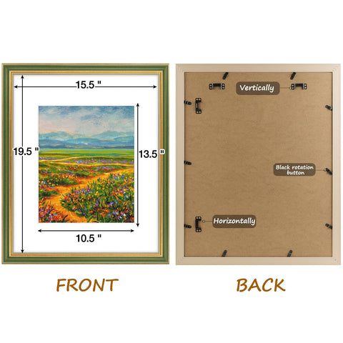 Golden State Art 1.25-inch border adds a bold decorative accent