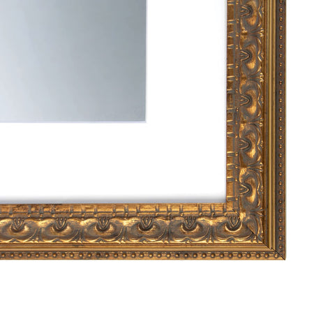 Golden State Art bronze frame with white mat highlighting 8x10 photos