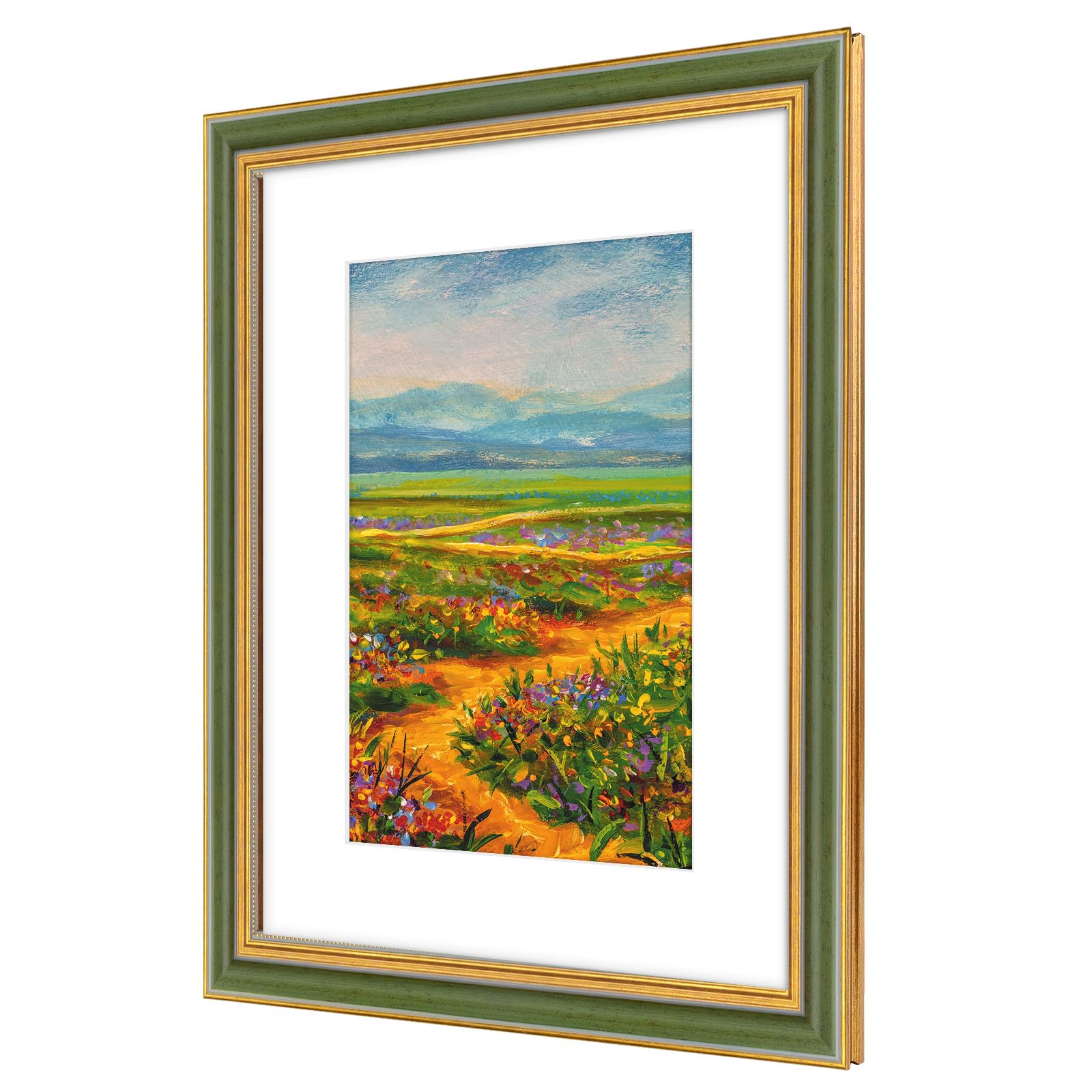 Golden State Art display area is 0.5 inches smaller to keep prints secure
