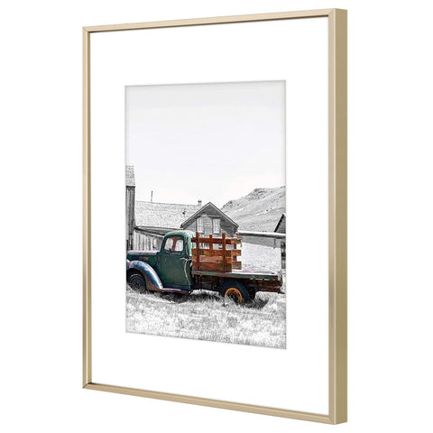 Golden State Art durable aluminum frame protects against scratches