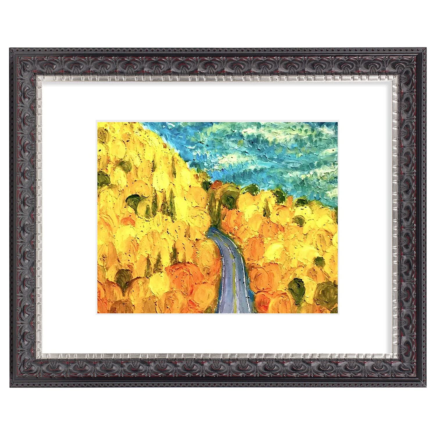 Golden State Art frame detail molding showcases decorative craftsmanship for memorable wall displays