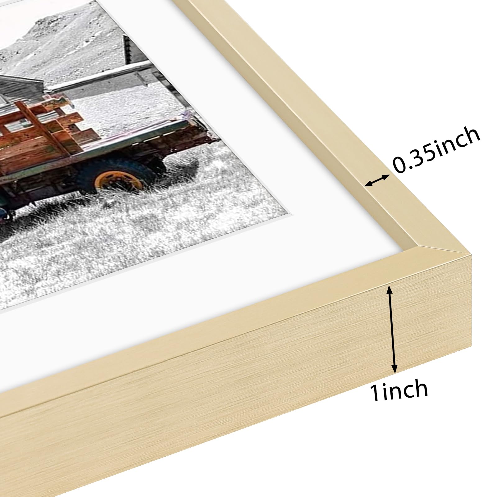 Golden State Art easy access backs for quick photo changes