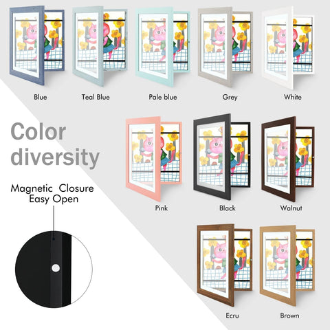 Golden State Art sleek black set for classroom, home, or office use.
