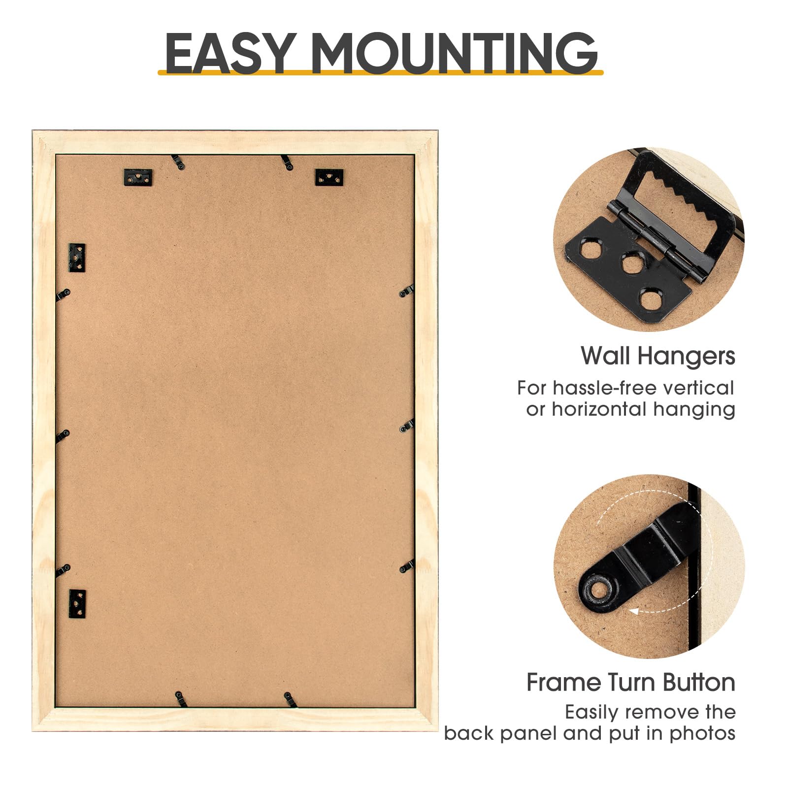 Golden State Art supports horizontal and vertical layouts for versatile walls.