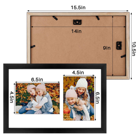 One 9x14 poster without mat in Golden State Art frame for large prints