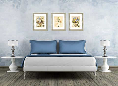 Vertical hanging option on Golden State Art ornate frame