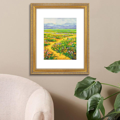 Golden State Art frame with mat for 11x14 portraits