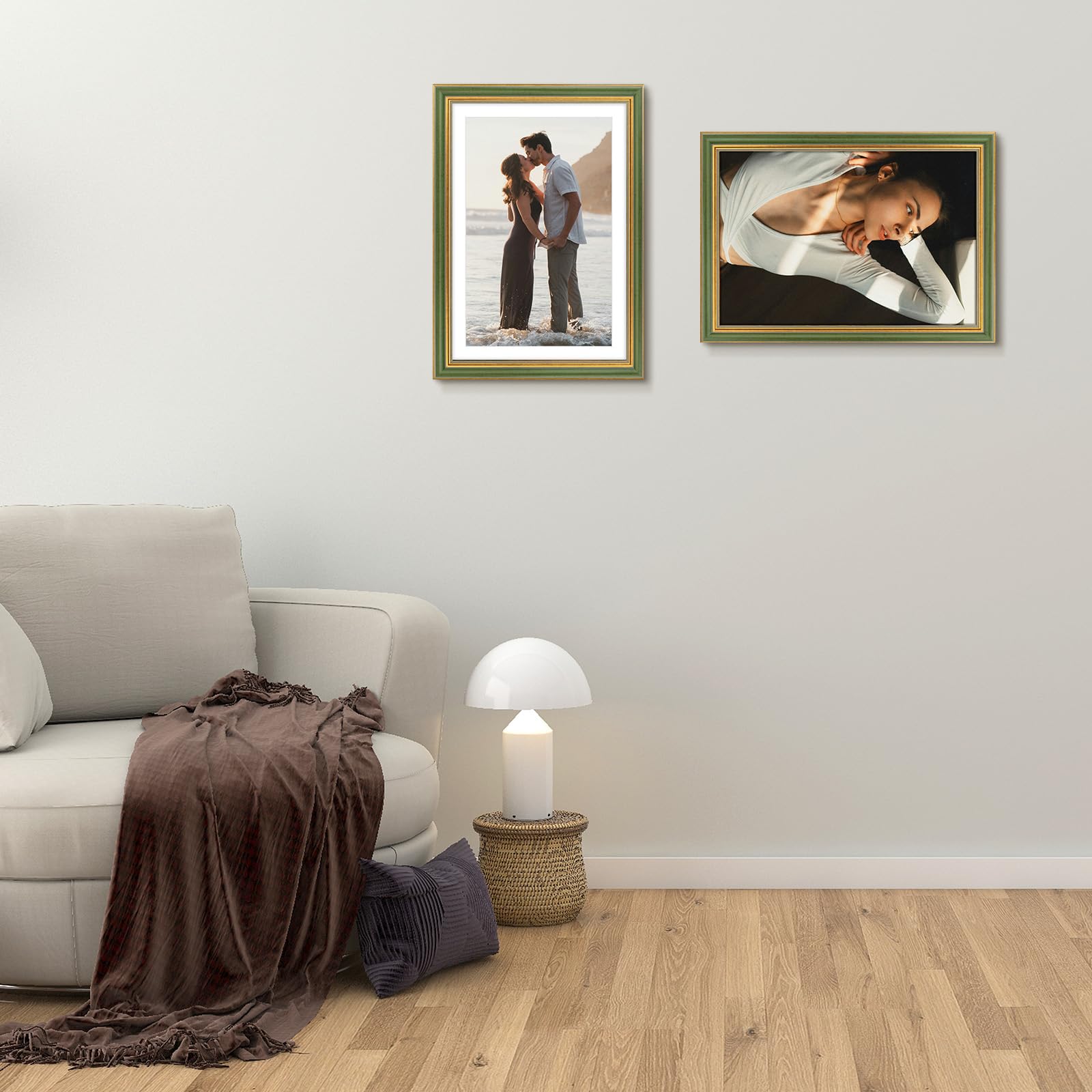 Golden State Art ornate frame with 13x19 without mat for bold wall art