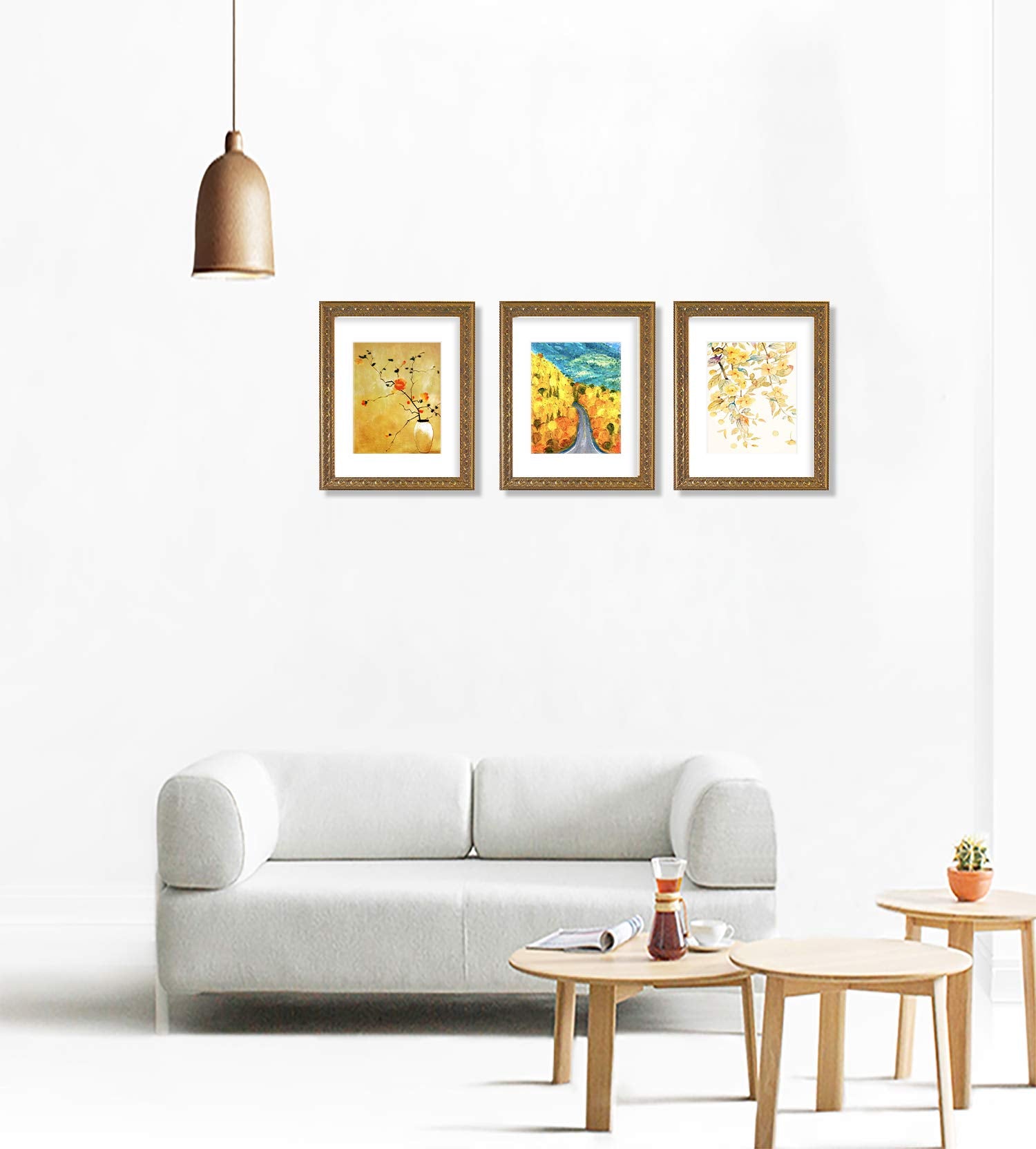 Golden State Art real glass protects memories with clear viewing