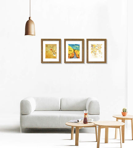 Golden State Art real glass protects memories with clear viewing