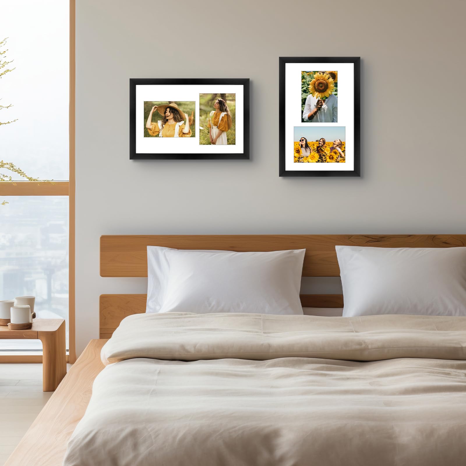 Vertical wall mounting option for Golden State Art frame