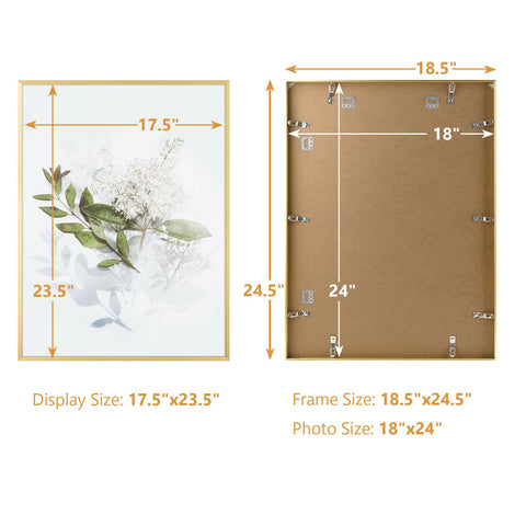 Golden State Art wall-hanging hardware supports vertical or horizontal gallery layouts
