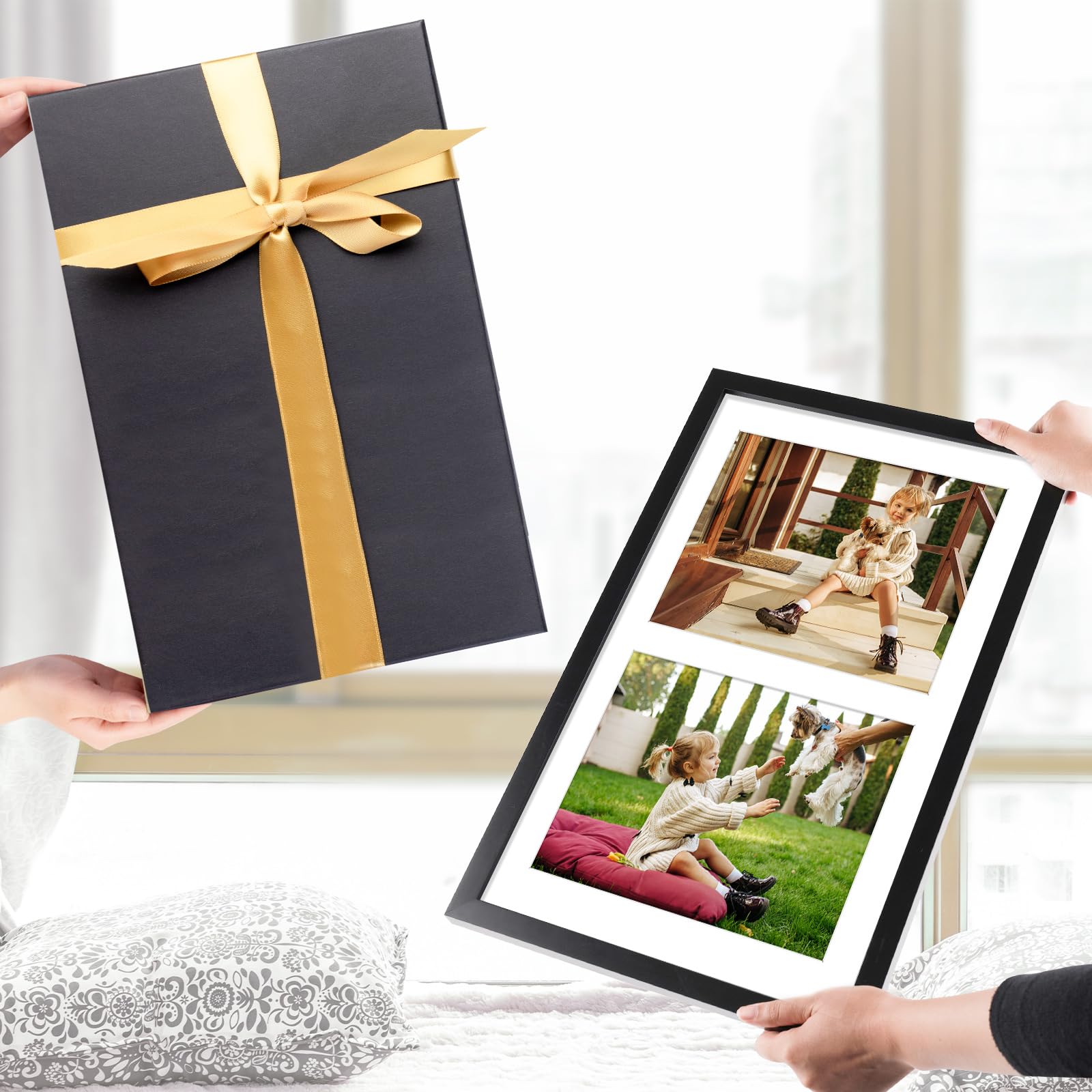 Golden State Art wedding photo display option for elegant collage
