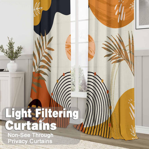 GOLDLAWN bedroom curtains in 52x84 inch size ready to install