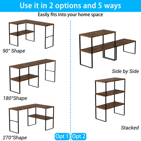 Golener over-sink storage shelf adding workspace