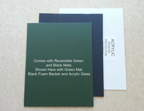 Golf Flag Frames compact flag slot 13x17 detail for Masters flags
