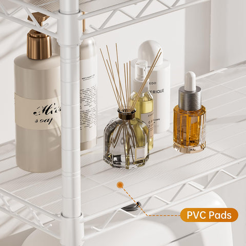 Golpart compact, space-saving design fits narrow bathrooms without blocking doors.