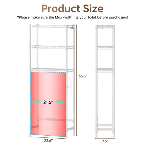 Golpart heavy-duty carbon steel construction supports towels and bottles securely.