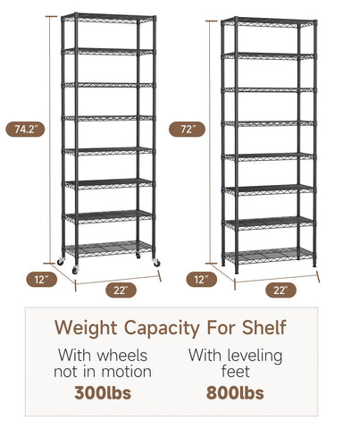 Golpart sturdy shelving ideal for kitchen pantry storage and organized groceries