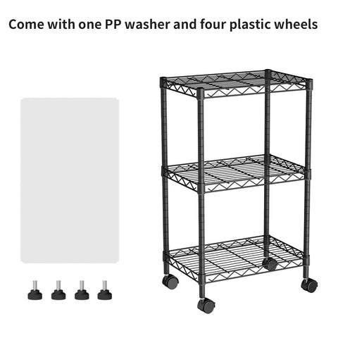 Golpart wire shelf with mesh design emphasizes moisture-resistant storage for damp areas.
