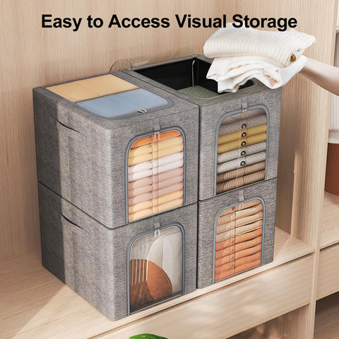 GoMaihe bin with dual-sided PVC window enables quick access.