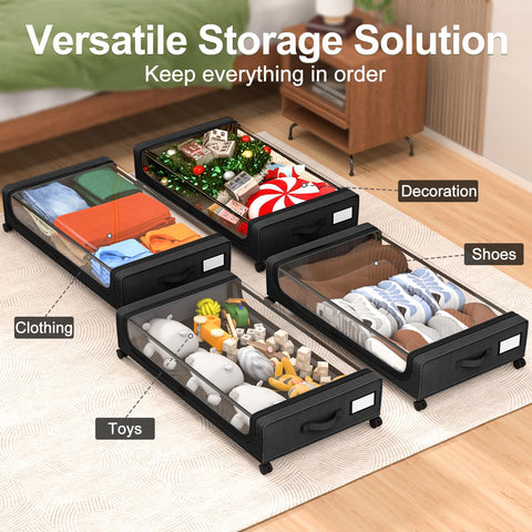 GoMaihe fabric cover keeps contents clean and dust-free.