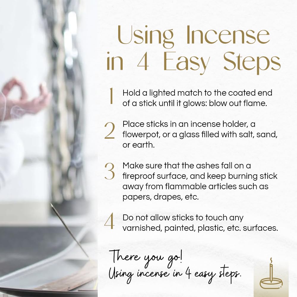 Gonesh Classic No. 4 incense sticks provide a fruity aroma to uplift living areas.