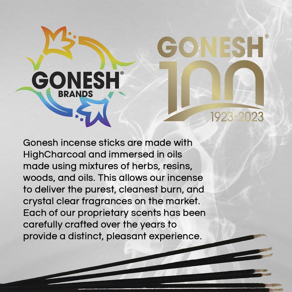 Gonesh Extra Rich Lavender incense creates a soothing bedtime mood.