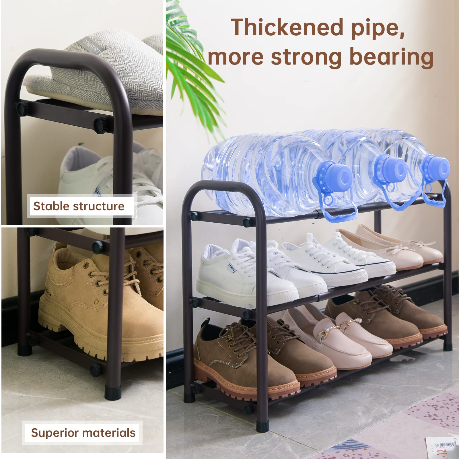 Gonfoam arch handle enables easy movement and reorganization.