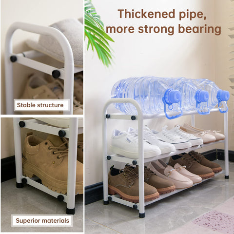 Gonfoam Shoe Rack multipurpose use image demonstrates placement in entryway or closet