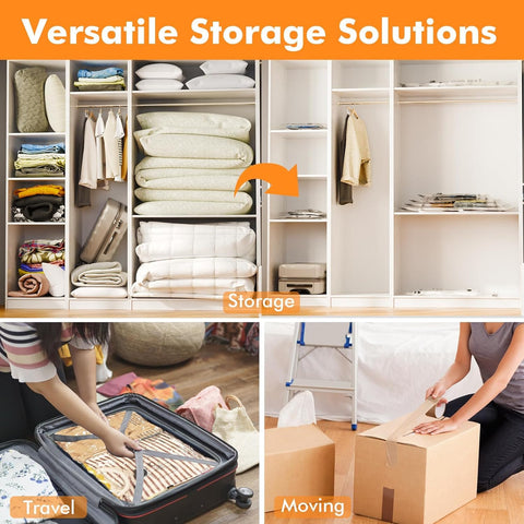GONGSHI compression bags for travel and home organization.