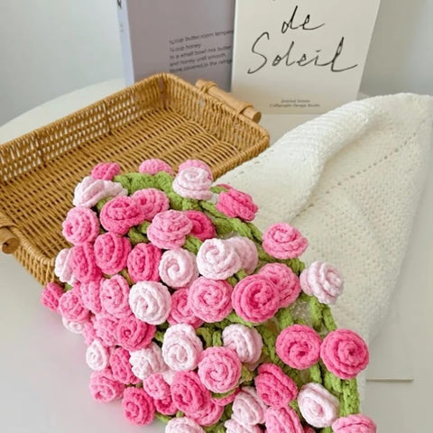 Gonoce home decor rose blanket enhances room style.
