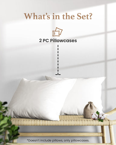 Good Sleep Bedding Egyptian cotton pillowcase highlights long-staple durability and breathable comfort.