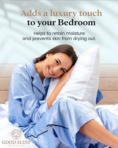 Good Sleep Bedding hotel quality pillowcase feels ultra soft and durable.