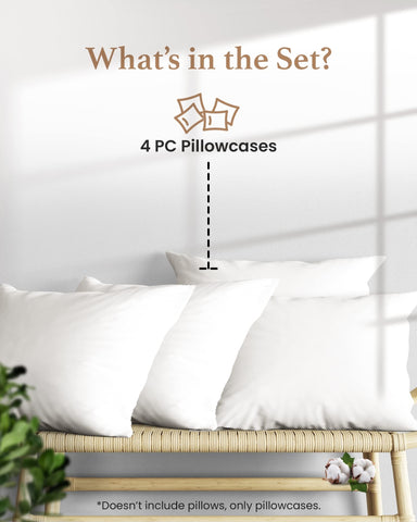 Good Sleep Bedding standard 20x30 pillowcase fits standard pillows snugly