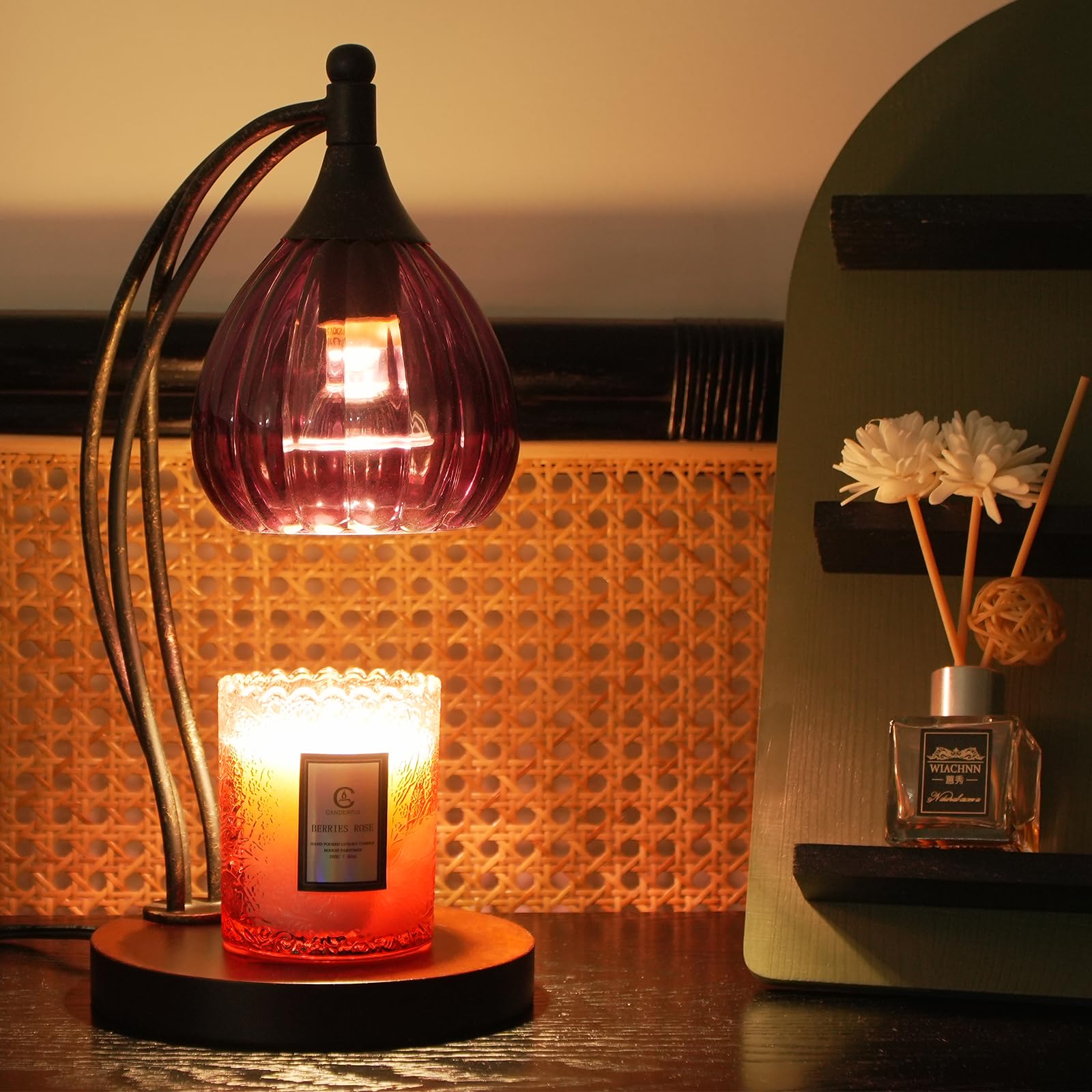 GOODBUY Adjustable brightness and timer controls for customizable scent