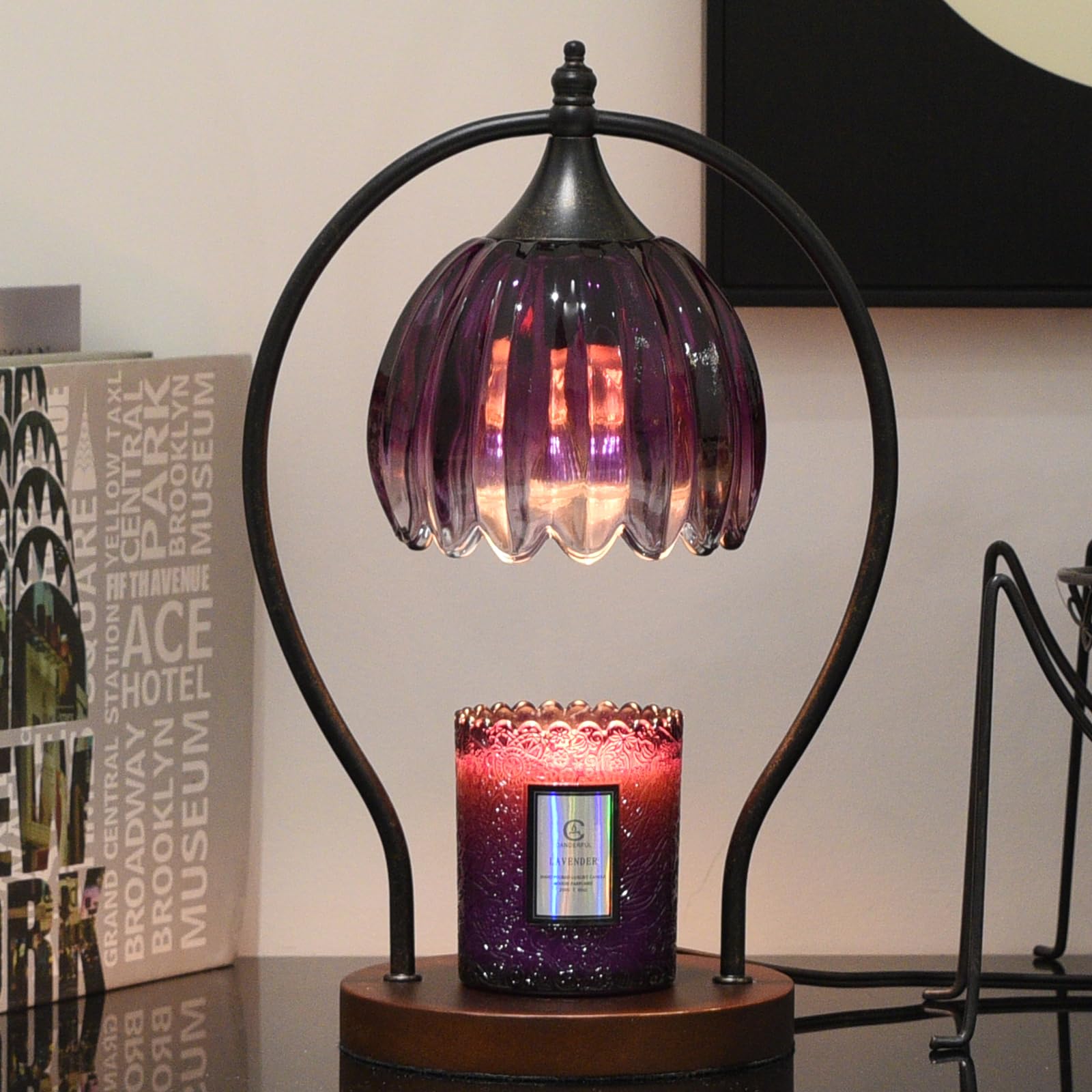 GOODBUY dimmable-warmth candle warmer enhances fragrance release