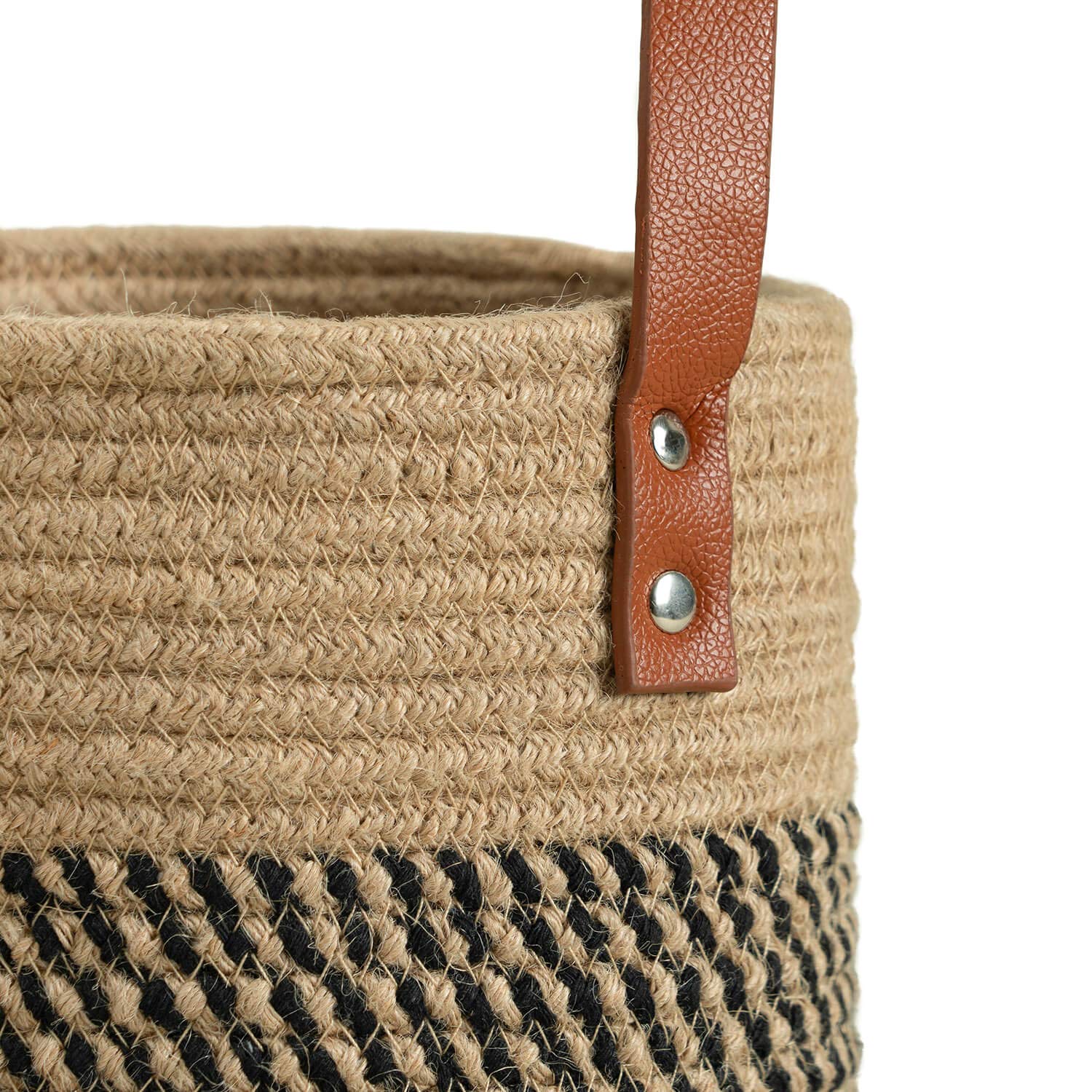 Goodpick jute rope basket for cosmetics organization on the wall