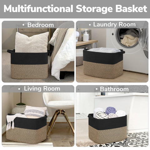 Goodpick machine-washable basket saves time with easy cleaning.
