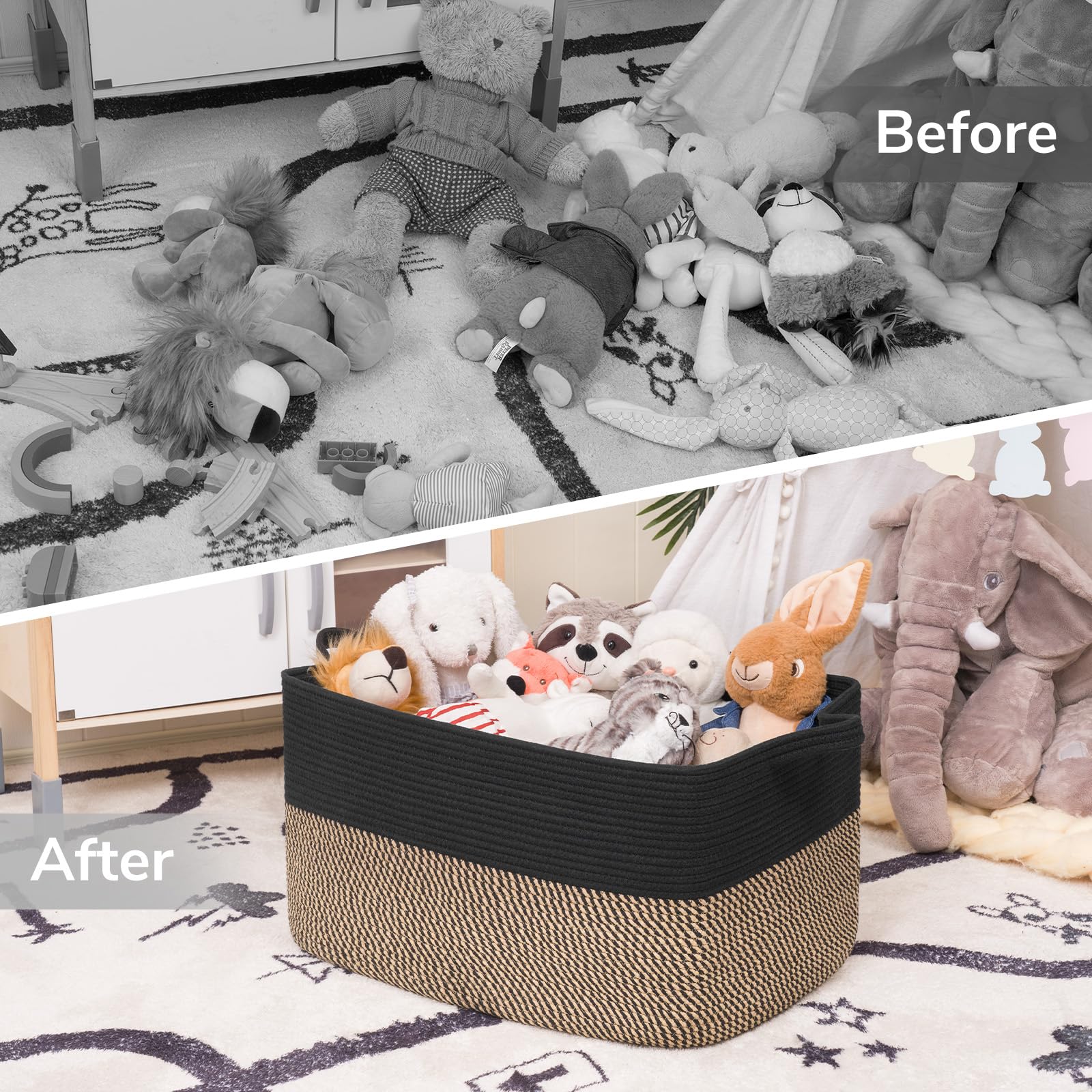 Goodpick folding-delivery basket may arrive creased but shape can recover.