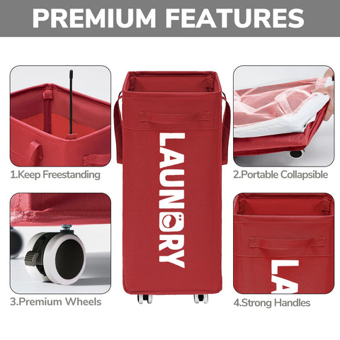 Goodpick removable bag in hampers, keeps laundry sorted and clean