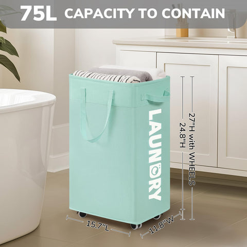 Goodpick removable mesh bag keeps clothes organized during sorting.