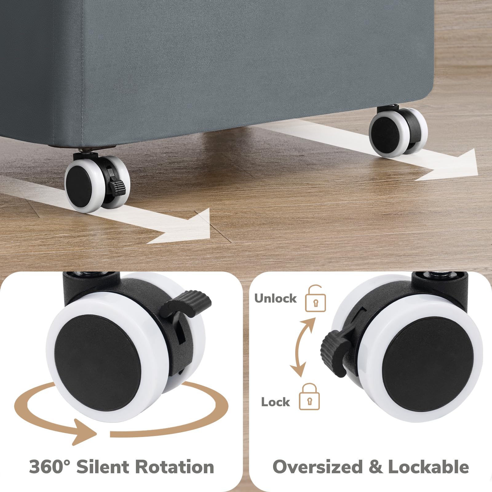 Goodpick removable wash bag simplifies cleaning and access inside the hamper.