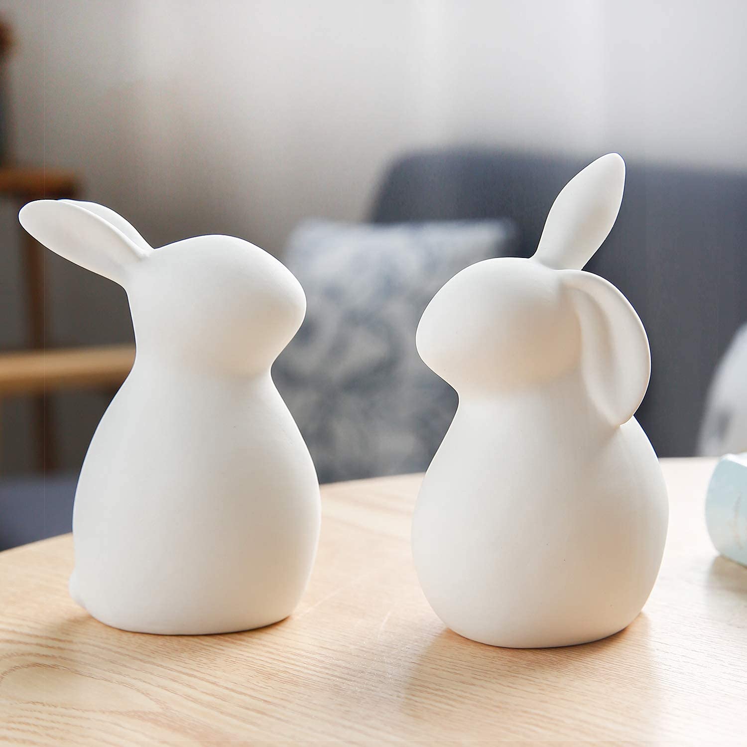 GOODSTART rabbit couple figurines perfect as wedding or anniversary gifts