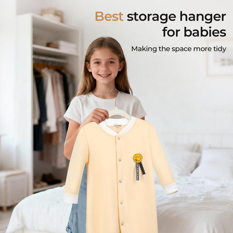 GoodtoU 11.8 inch size fits toddler coats and petite shirts without crowding.