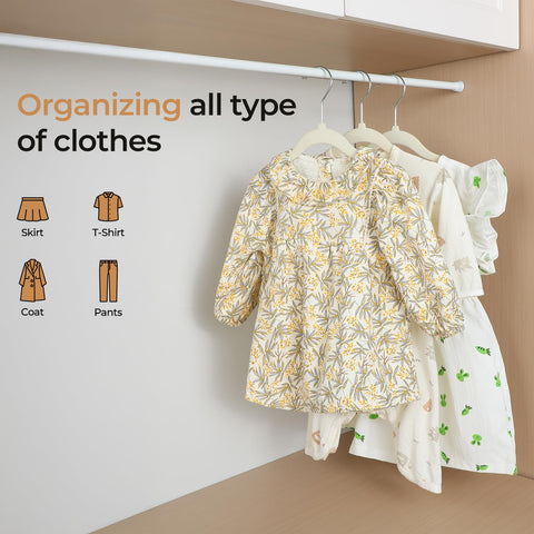 GoodtoU ivory velvet finish protects fabrics from scratches and creases.